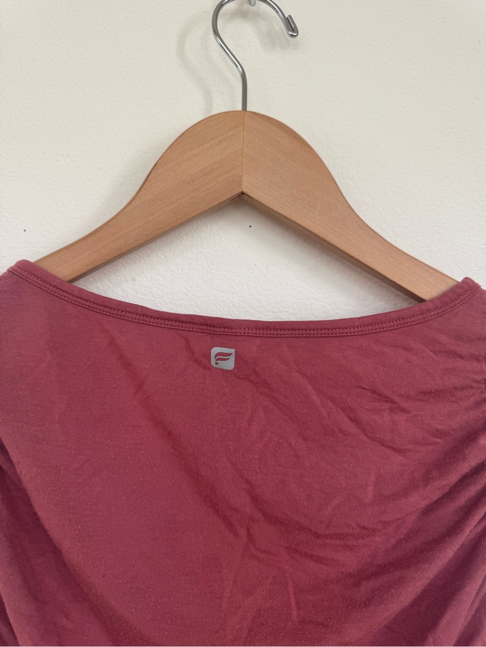 Fabletics Mauve Rose Ruched-Side Tank - Picture 6 of 6